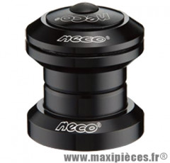 Jeu direction vélo ahead-set 1 pouce 1/8 cartouche 41.8x45degx45deg alu noir marque Atoo - Matériel pour Vélo