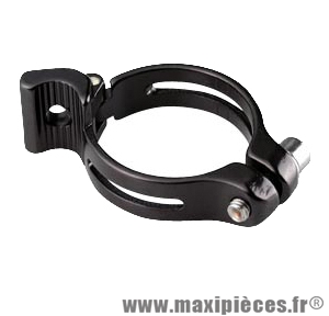 Collier der 31.8 mm alu noir - Accessoire Vélo Pas Cher