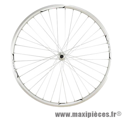 Roue VTT 26 pouces avant blocage jante argent mach mx 220 moy. shim. rm30 double paroi Accessoire V lo Pas Cher