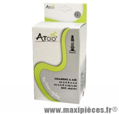 Chambre à air de tradi 12 1/2x1.75 vp marque Atoo - Matériel pour Vélo