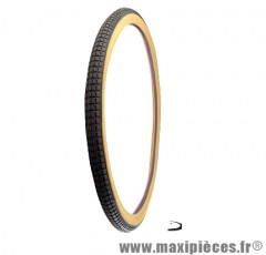 Pneu pour vélo tradi 650x35b noir/beige (26x1 1/2 - 35-584) marque Deli Tire