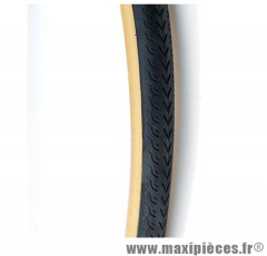 Pneu pour vélo de route 700x28 noir/beige (28-622) marque Deli Tire