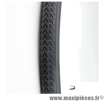 Pneu pour vélo de route 700x28 noir (28-622) marque Deli Tire