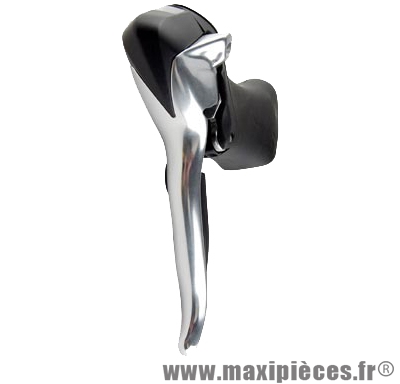 Levier/manette route 9v Sunrace. compatible shimano double noir/argent (paire) - Accessoire Vélo Pas Cher