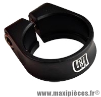 Collier tige de selle route d34.9 mm noir alu + serrage chc - Accessoire Vélo Pas Cher