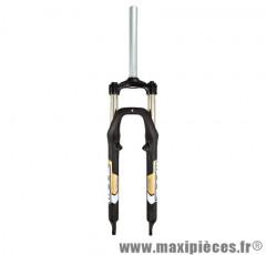 Fourche VTT 26 pouces zxd noire 1 pouce 1/8 ahead set alu réglable deb.80 mm v-brake/disc fix std marque Zoom - Pièce Vélo