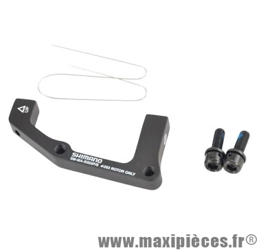 Adaptateur frein disque is/pm arrière 203 mm (international standard vers postmount) - Accessoire Vélo Pas Cher