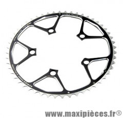 Plateau 52 dents route diamètre 110 extérieur noir nerius (spec.campa) marque Spécialités TA - Matériel pour Vélo