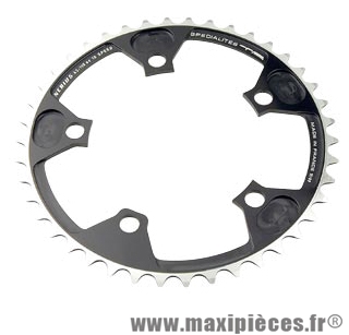 Plateau 42 dents route diamètre 110 intérieur noir nerius (spec.campa) marque Spécialités TA - Matériel pour Vélo