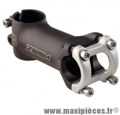 Potence route/VTT ahead set 1 pouce 1/8 l110 alu noir 10deg 160 grammes (cintre 25.4) marque Zoom - Pièce Vélo