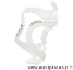 Porte bidon spring blanc monocoque marque Zéfal - Matériel pour Cycle
