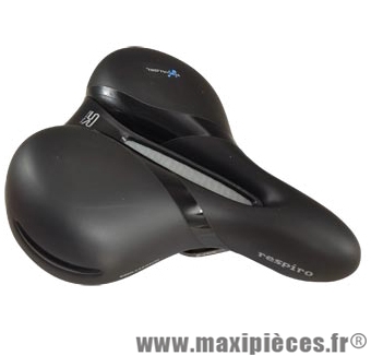 Selle loisir respiro relaxed soft gel femme noir marque Selle Royal - Pièce Vélo