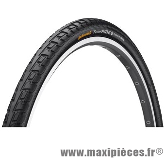 Pneu de VTT 26x1.75 tr tour ride noir/noir (47-559) marque Continental - Accessoire Vélo