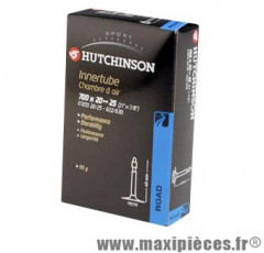 Chambre à air de route 700x20/25 vp valve 60mm marque Hutchinson