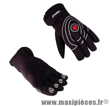 Gant hiver alaska neoprene (taille XL) noir (paire) marque Optimiz - Matériel pour Vélo