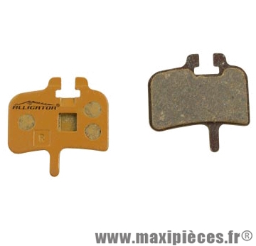 Plaquettes de frein organique Alligator DISC 10 compatible HAYES HFX-Mag / HFX-9 Hydraulique / MX-1 Mech. / Promax / Imperial DX04 Hydraulique pour VTT *Prix spécial !