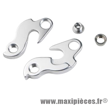 Patte dérailleur alu adaptable cadre lapierre/bianchi/look/peugeot/canyon/bmc/bh - Accessoire Vélo Pas Cher