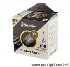 Chambre à air de VTC 700x35/42 vp protek max a3 marque Michelin - Pièce Vélo *Prix Spécial !