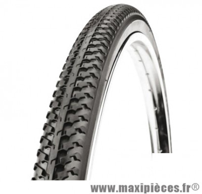 Pneu de vélo pour VTC 700x38c noir (700x1 1/5/8 - 40-622) marque Deli Tire