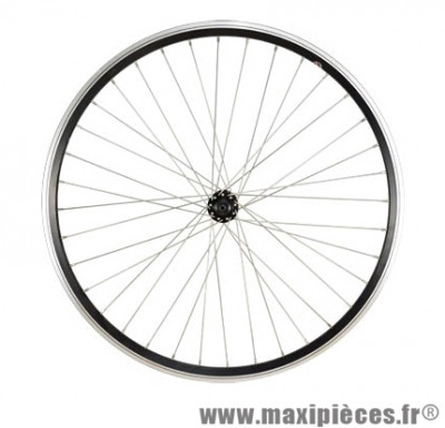 Roue VTT 26 pouces avant blocage jante noire mach 1 moy. shimano TX500 - v-brake - Accessoire Vélo Pas Cher