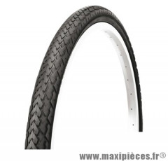 Pneu de VTT 26x1.75 city anti-crevaison noir (stop-crevaison) (47-559) marque Deli Tire