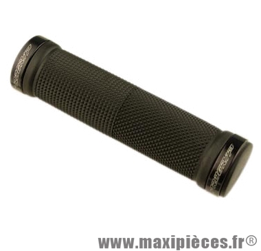 Poignée VTT lock on avec anneaux couleur noir 125mm (paire) marque Progrip