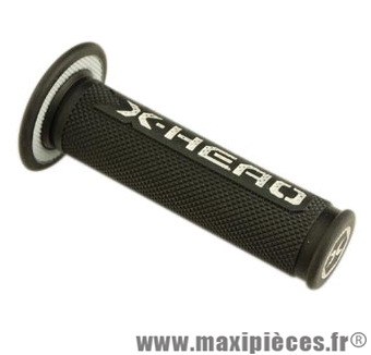 Poignée BMX noir d22.2 mm l120 mm (paire) - Accessoire Vélo Pas Cher