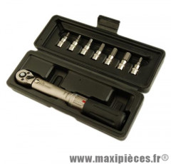 Clé dynamométrique coffret outillage clé allen/torx (2-24 nm) 3/4/5/6/8/10mm - Accessoire Vélo Pas Cher