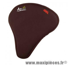 Couvre selle gel noir large marque Atoo - Matériel pour Vélo