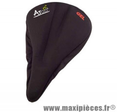 Couvre selle gel noir étroit avec groove marque Atoo - Matériel pour Vélo