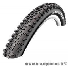 Pneu de VTT 26x2.25 tr rapid rob noir 720 grammes (57-559) hs 391 marque Schwalbe