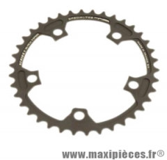 Plateau 38 dents route diam 110 int gris nerius (spec.campa/5 eme branche décalée) 11v. marque Spécialités TA - Matériel pour Vélo