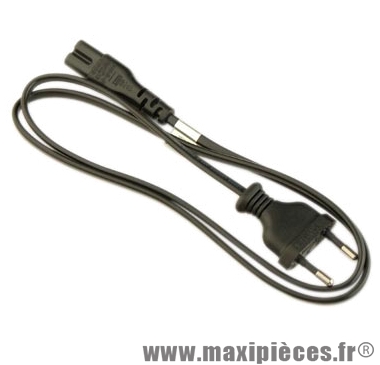 Cable pour chargeur batterie di2 ultegra noir 220 v marque Shimano - Matériel pour Vélo