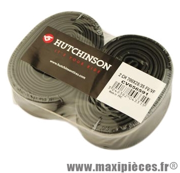 Chambre à air de VTC 700x28/35 vp (lot de 2) prix net marque Hutchinson