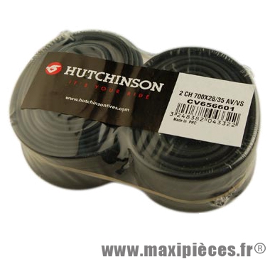 Chambre à air de VTC 700x28/35 vs (lot de 2) prix net marque Hutchinson