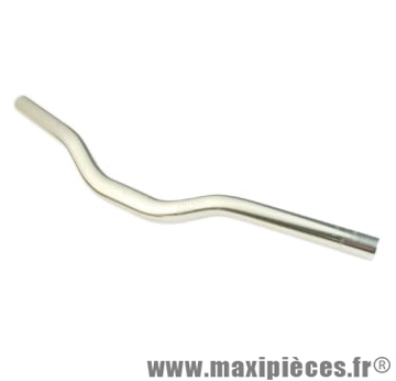 Cintre de vélo fixie releve alu 6061 satori argent l480mm hauteur 36mm angle 21deg - Accessoire Vélo Pas Cher