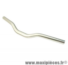 Cintre de vélo fixie releve alu 6061 satori argent l480mm hauteur 36mm angle 21deg - Accessoire Vélo Pas Cher