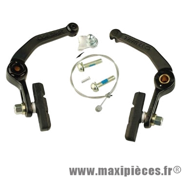 Etrier de frein BMX av/ar u brake noir vendu avec cable liaison (x1) - Accessoire Vélo Pas Cher