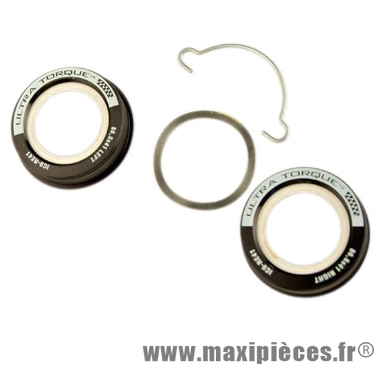 Boîtier de pédalier cuvettes intégrées Campagnolo Ultra Torque OS Fit BB86 86,5x41 mm noir