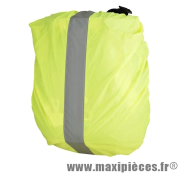 Housse de protection sacoche/sac a dos fluo avec poche rangement - Accessoire Vélo Pas Cher