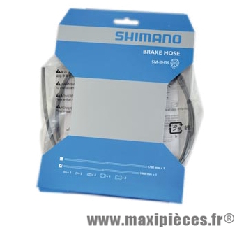 Durite de frein hydraulique avant bh 90 renforce 1000mm marque Shimano - Matériel pour Vélo
