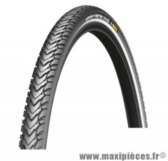 Pneu de vélo pour VTC 700x35 tr protek cross max flanc réfléchissant noir (37-622) marque Michelin - Pièce Vélo