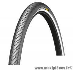 Pneu de vélo pour VTC 700x35 tr protek max flanc réfléchissant noir (35-622) marque Michelin - Pièce Vélo