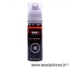 Bombe anti-crevaison vélo 50ml spécial boyau (répare et regonfle le boyau) marque Vélox - Pièce Vélo