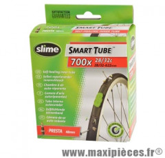 Chambre à air de VTC 700x28/35 vp avec liquide slime anti-crevaison - Accessoire Vélo Pas Cher