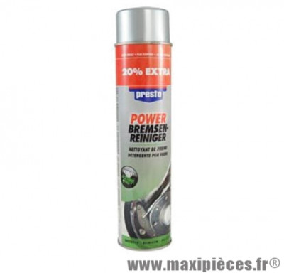 Nettoyant frein (aérosol) 600 ml motip - Accessoire Vélo Pas Cher