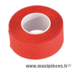 Ruban de guidon VELOX TRESSOREX coton rouge 20mm x 2.50m (unité)