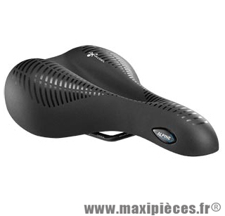 Selle loisir confort alpine mixte noir marque Selle Royal - Pièce Vélo