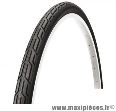 Pneu de vélo pour VTC 700x32 city noir flanc blanc (32-622) marque Deli Tire