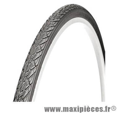 Pneu de vélo pour VTC 700x35 noir flanc blanc (35-622) marque Deli Tire